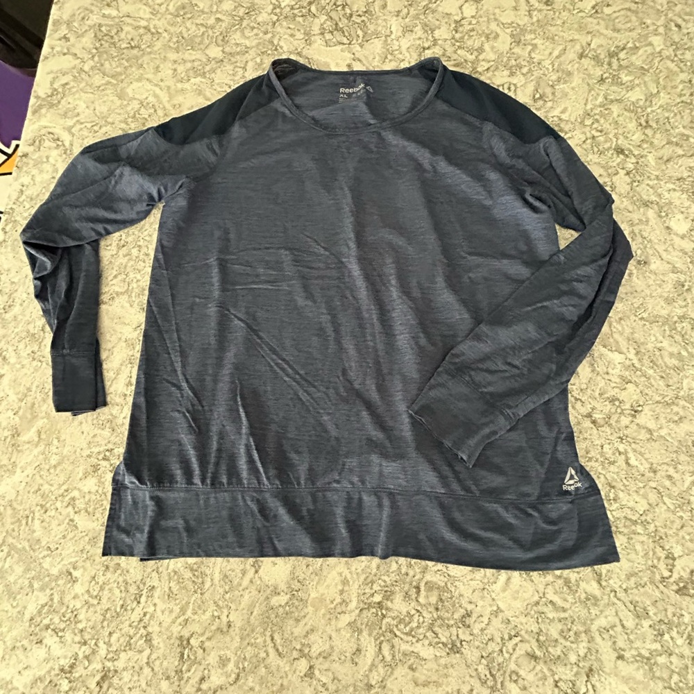 Reebok Gray Performance Top